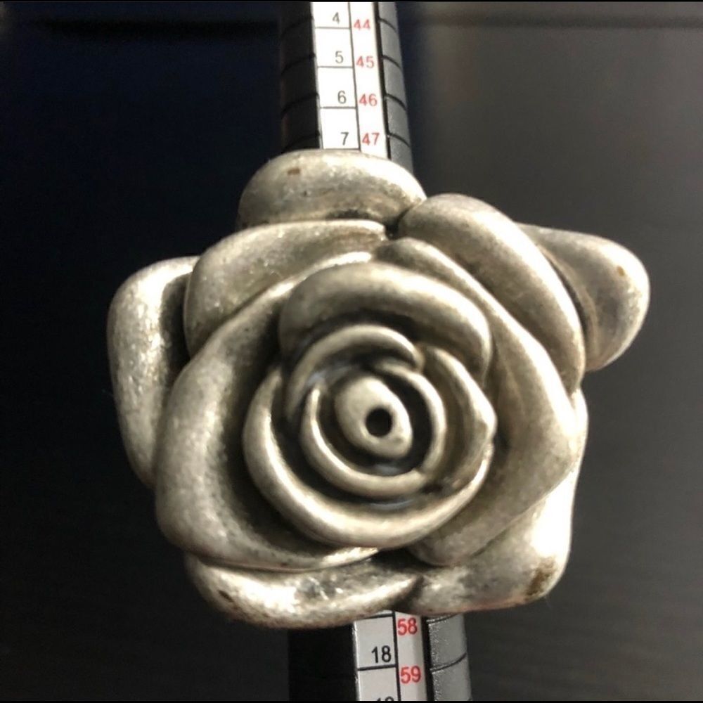 Rose Metal Ring, 6 - Picture 8 of 10